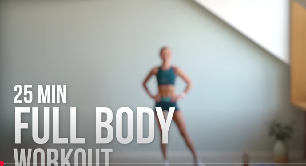 25 MIN FULL BODY HIIT for Beginners - No Equipment - No Repeat Home Workout